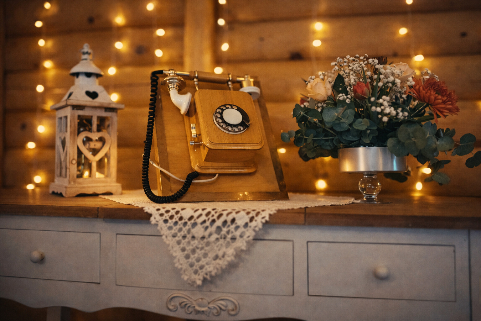 Drevený telefón II