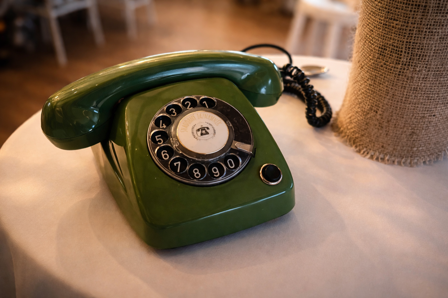 Zelený telefón